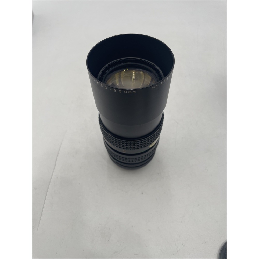 Focal MC Auto Zoom 80-200mm 1:4.5 Manual Lens w/Hood #8130628
